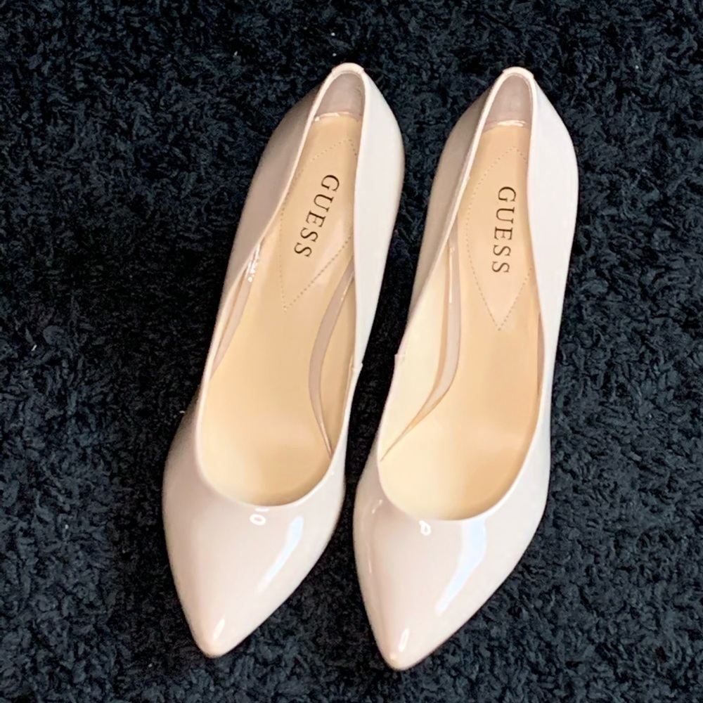 Guess Women Pointed Toe Tan heel